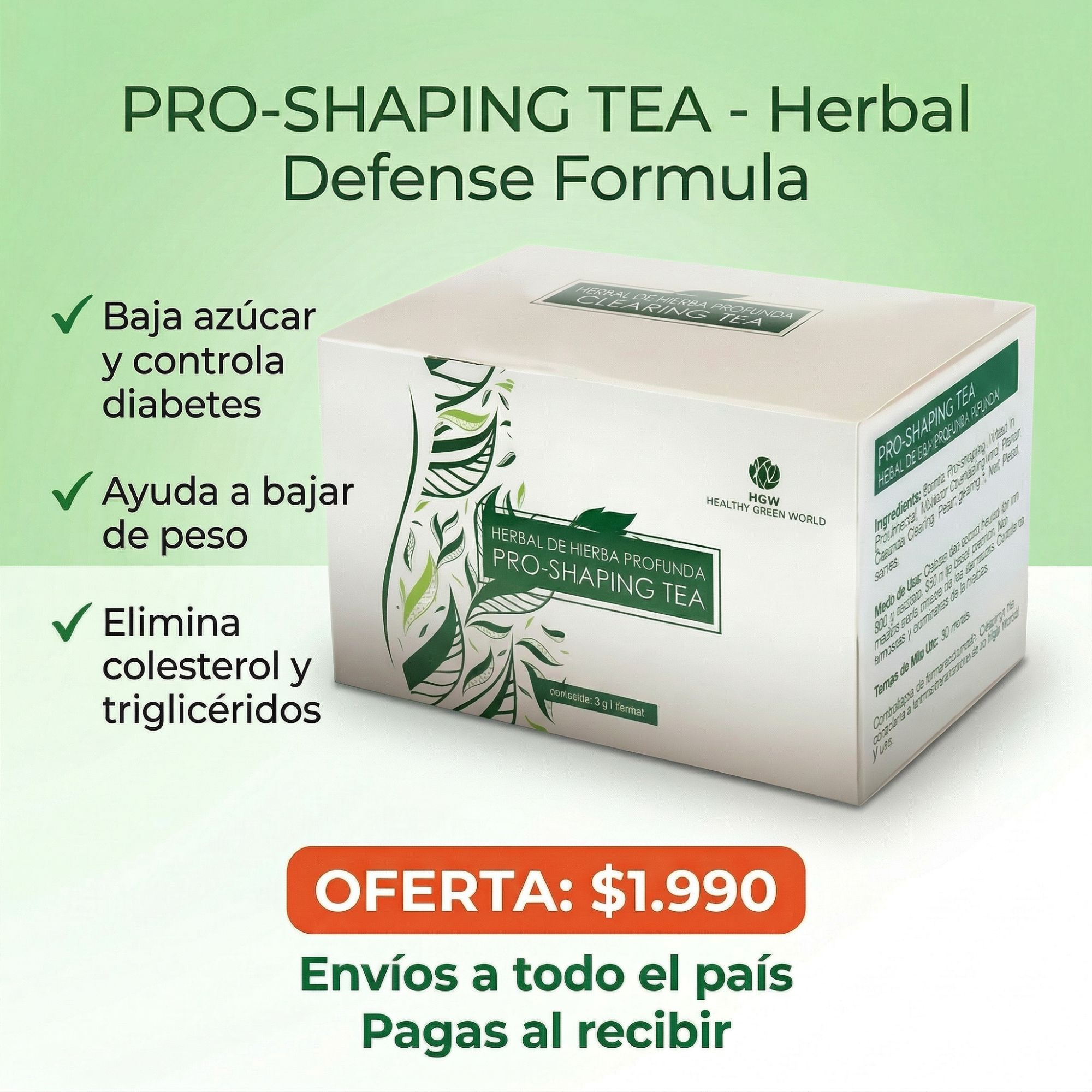 Pro-Shaping Té